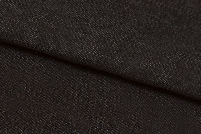 Ткань джинсовая №96, 160 гр/м2, шир.148см, цвет чёрный - купить в Брянске. Цена 350.42 руб.