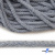 Шнур плетеный d-6 мм круглый, 70% хлопок 30% полиэстер, уп.90+/-1 м, цв.1086-голубой - купить в Брянске. Цена: 588 руб.