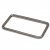 Рамка металлическая прямоугольная, 40 х 15 мм- тём.никель - купить в Брянске. Цена: 4.60 руб.