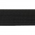 Резинка 25 мм Тканая, 13,75 гр/п.м, (бобина 25 +/-0,5 м) - черная  - купить в Брянске. Цена: 11.67 руб.