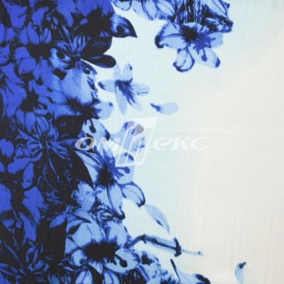 Плательная ткань "Фламенко" 19.1, 80 гр/м2, шир.150 см, принт растительный - купить в Брянске. Цена 241.49 руб.
