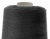 Швейные нитки (армированные) 28S/2, нам. 2 500 м, цвет чёрный - купить в Брянске. Цена: 139.91 руб.