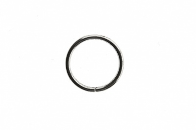 Кольцо металлическое d-15 мм, цв.-никель - купить в Брянске. Цена: 2.45 руб.