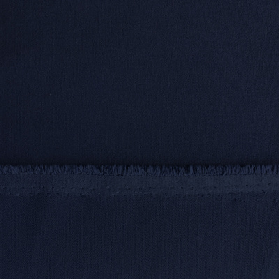 Костюмная ткань "Элис", 220 гр/м2, шир.150 см, цвет т.синий - купить в Брянске. Цена 308 руб.