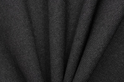 Ткань костюмная 25505 2003, 265 гр/м2, шир.150см, цвет т.серый - купить в Брянске. Цена 418.73 руб.