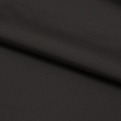 Курточная ткань Дюэл Middle (дюспо), WR PU Milky, Black/Чёрный 80г/м2, шир. 150 см - купить в Брянске. Цена 123.45 руб.