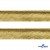 Кант атласный 136, шир. 12 мм (в упак. 65,8 м), цвет золото - купить в Брянске. Цена: 433.08 руб.