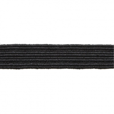 Резинка продежка С-52, шир. 7 мм (20 шт/10 м), цвет чёрный - купить в Брянске. Цена: 1 338.93 руб.