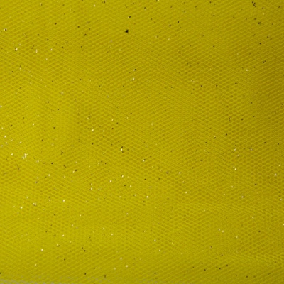 Сетка Глиттер, 24 г/м2, шир.145 см., желтый - купить в Брянске. Цена 117.24 руб.